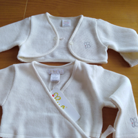 Giacchino maglietta scaldacuore Battesimo nuova