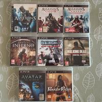 8 giochi PS3 - nuovi, in confezione originale