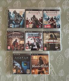 8 giochi PS3 - nuovi, in confezione originale