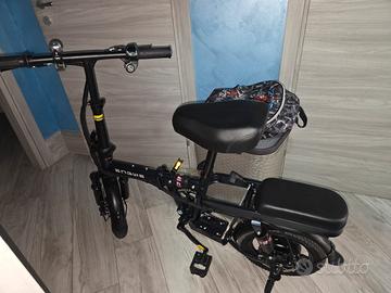 Bicicletta elettrica engwe t14 blu notte