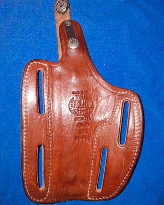 Fondina in cuoio The Bruno per Beretta 51/951