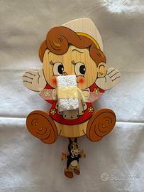 Orologio in legno da parete Bartolucci