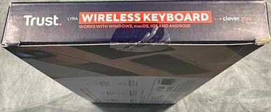 LYRA compact wireless keyboard