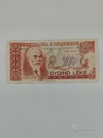 Banconota Albania