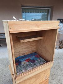 Terrario in legno multistrato