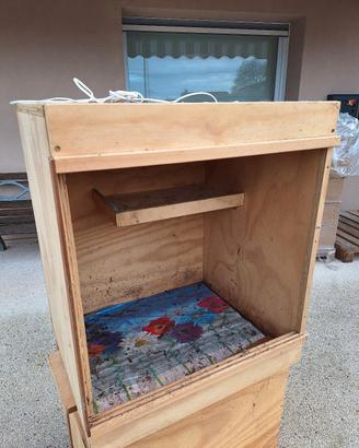 Terrario in legno multistrato
