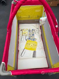 Lettino prima infabizua da campeggio o casa vacanz