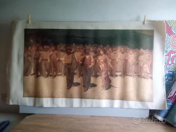 stampa su tela "il quarto stato"