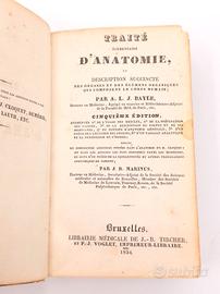 Trattato Anatomia Bayle Medicina 1834 800