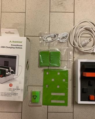 Stazione ricarica smartphone tablet