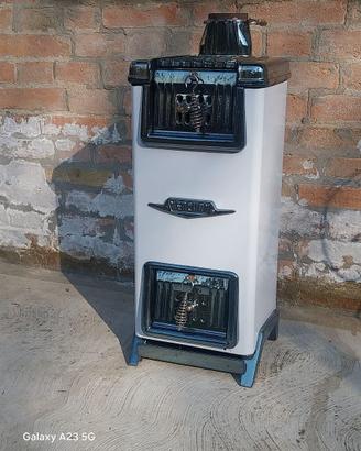Stufa Mercury vintage a legna