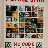 PEARL JAM NO CODE Locandina in cartone SONY 1996