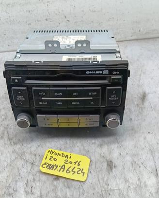 AUTORADIO HYUNDAI i20 1° Serie (08>14)