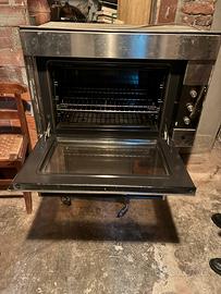 Forno ad incasso con scaldavivande