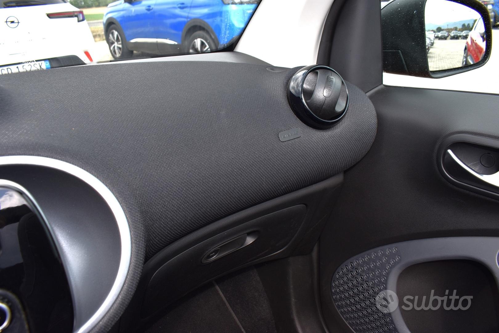 SPECCHIETTO RETROVISORE MECCANICO NERO PER SMART FORTWO DAL 2007 AL 2014