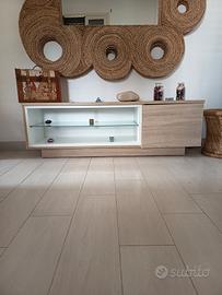 mobile porta TV effetto legno chiaro 