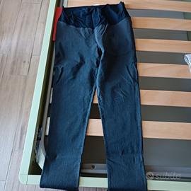 pantaloni premaman grigio scuro tg42