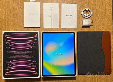 iPad Pro M2 12.9 wifi + cellular 256gb