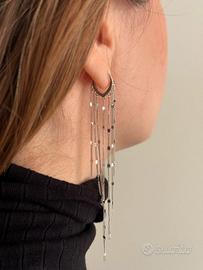 Orecchini lunghi in argento