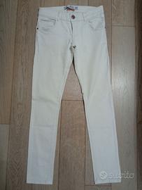 Pantaloni bianchi donna taglia 32 46
