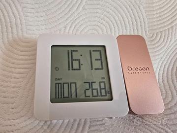 Orologio proiettore sul muro