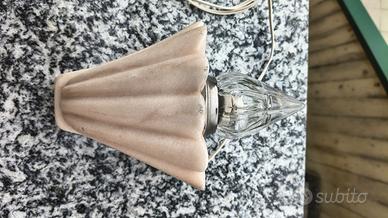 lumino loculo con vaso marmo rosa