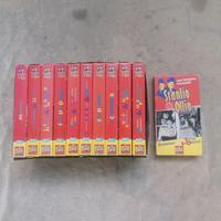 11 vhs retro stanlio e ollio
