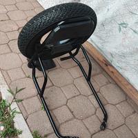 Portaruota con schienale Vespa smallframe