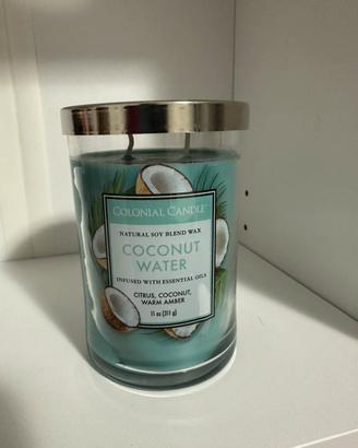 Candela profumata al Cocco e Limone