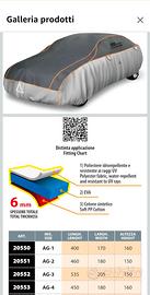 Telo copriauto antigrandine 190x193x485