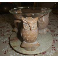 Diffusore aromi in pietra + Bruciaessenze ceramica