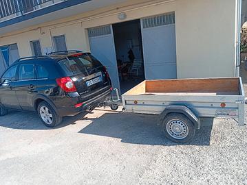 Chevrolet captiva GPL con rimorchio 