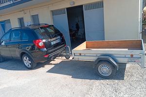 Chevrolet captiva GPL con rimorchio 
