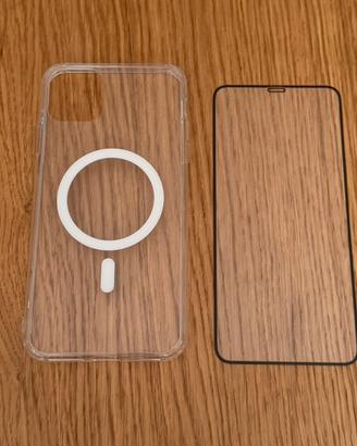 COVER Mag Safe e PELLICOLA iPhone 11Pro Max