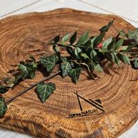 Tagliere in quercia fatto a mano