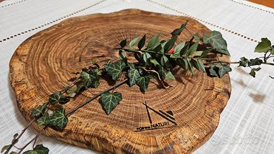 Tagliere in quercia fatto a mano