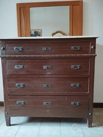 Antico mobile da restaurare 