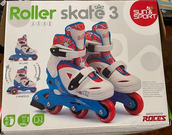 Roller blade per bambini di 4-6 anni