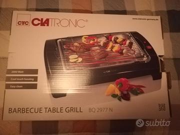 Barbecue piastra cottura luce antizanzara