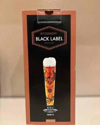 Bicchiere Birra Ritzenhoff Black Label Shinobu Ito