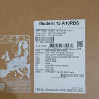 MSI Modern 15 A10RBS 