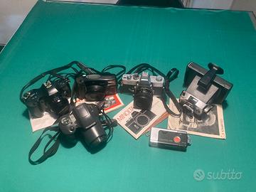 BLOCCO 7 FOTOCAMERE VINTAGE