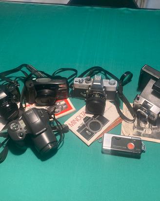 BLOCCO 7 FOTOCAMERE VINTAGE