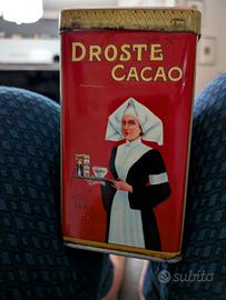 Latta vintage Droste cacao – scatola in metallo de