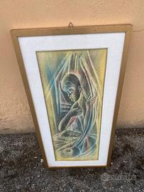 Dispinto Africano Mid-century Firmo M-Sinandole