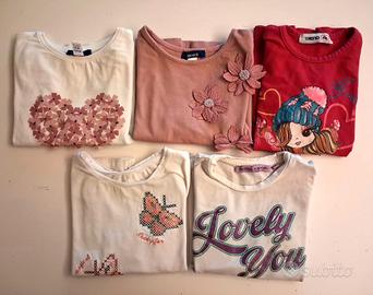 Set di magliette a manica lunga
