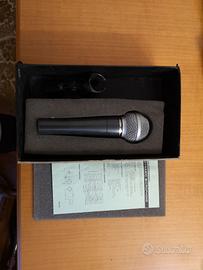 Microfono dinamico Lazer a cavo con interrutore