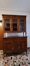 Credenza in noce nazionale anticato