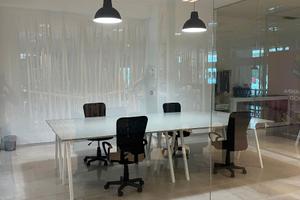 Ufficio 4 scrivanie in coworking