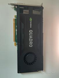 Schede grafiche Nvidia Quadro k4000 3gb gdrr5